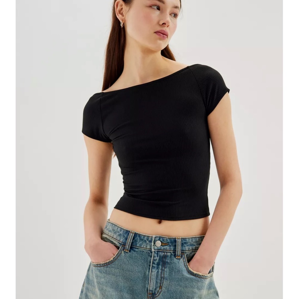 UO Nadia Cap Sleeve Top